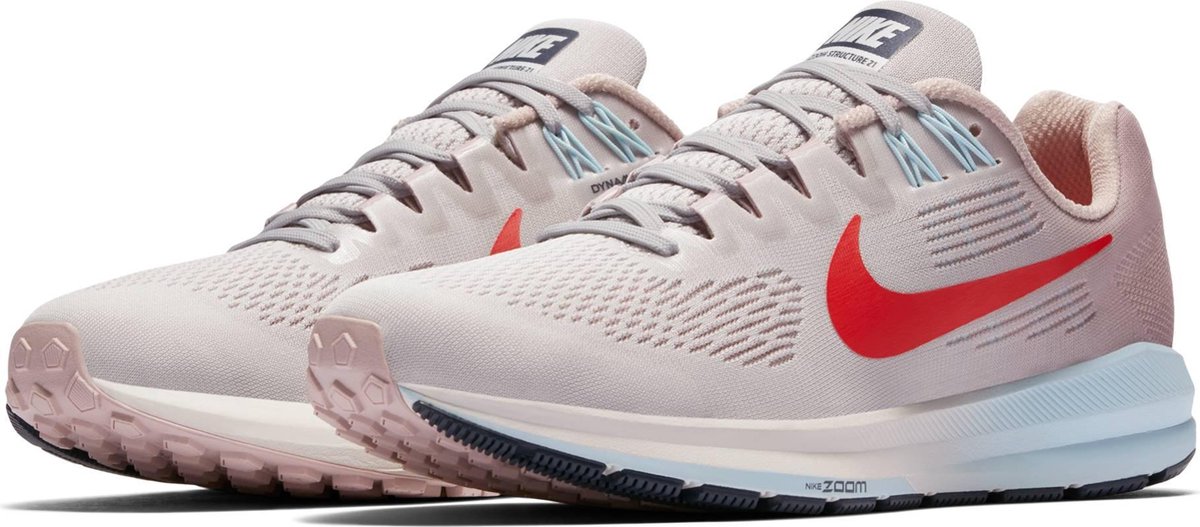Nike Air Zoom Structure 21 Hardloopschoenen Dames Grijs bol