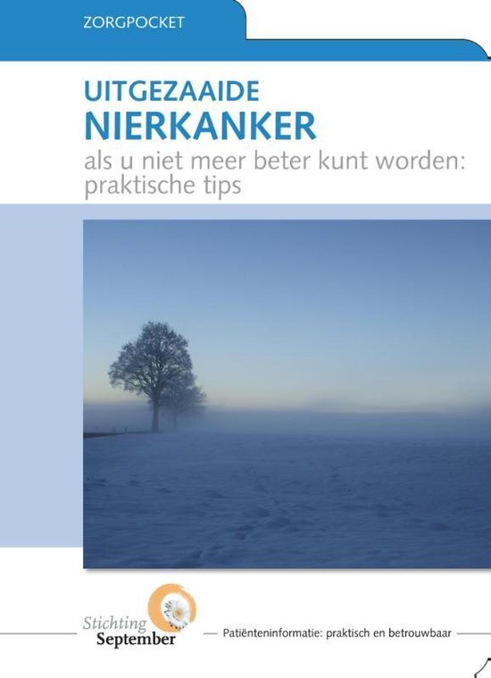 Cover van het boek 'Uitgezaaide nierkanker'
