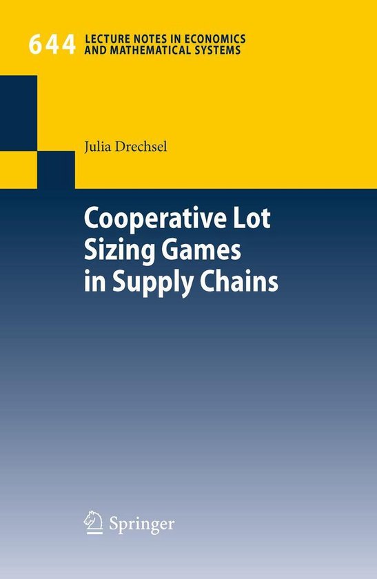 Economics and Finance (R0) - Cooperative Lot Sizing Games in ... - cover