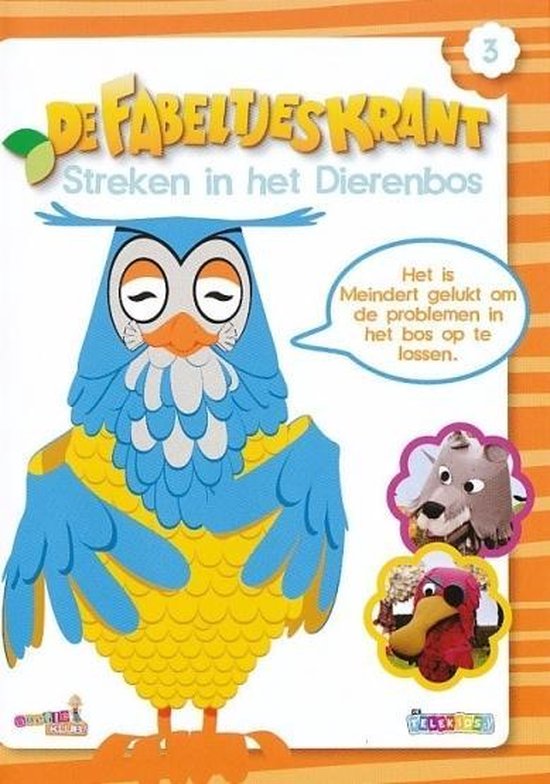Cover van de film 'De Fabeltjeskrant 3 - Gerommel In Het Dierenbos'