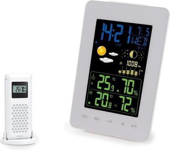 Konsen Weerstation draadloos met buitensensor KS-359v1 DCF