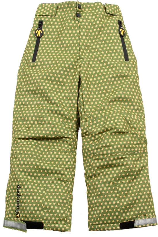 Ducksday skibroek voor kinderen unisex Funky green