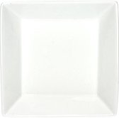 Cosy & Trendy Napoli White Diep Bord - Vierkant - 17.5 cm x 17.5 cm - Set-6