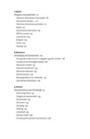 Inhoudsopgave met secties over media en mentoren.