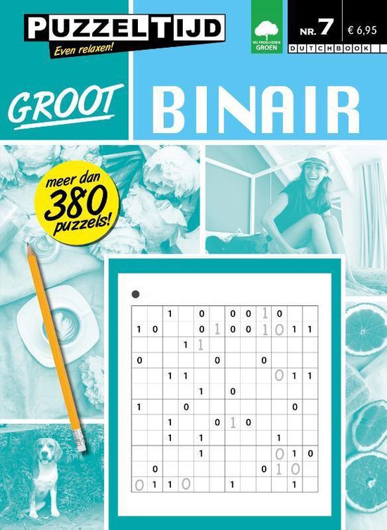 Puzzeltijd Serie Groot - Binair puzzelboek | bol.com