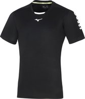 Mizuno Sportshirt - Maat S  - Mannen - zwart/wit