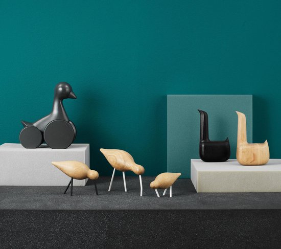 Normann Copenhagen Shorebird M - Kunst - zwart