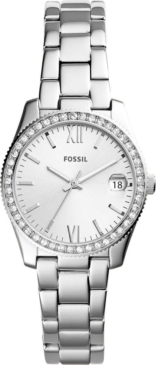 Fossil Scarlette Mini ES4317 Dameshorloge 32 mm - Zilverkleurig