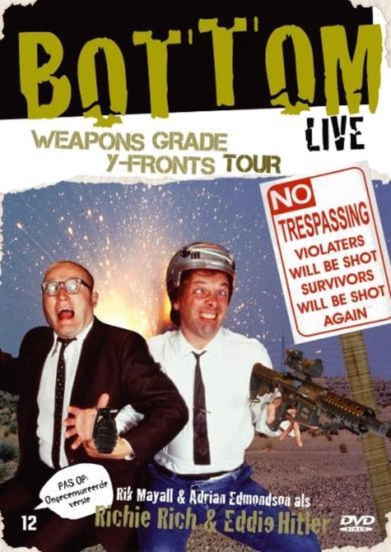 Cover van de film 'Bottom Live 2003 - Weapons Grade Y-Fronts Tour'