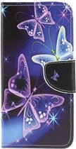 Magic vlinders agenda wallet case hoesje Telefoonhoesje geschikt voor Samsung Galaxy A50 / A30s