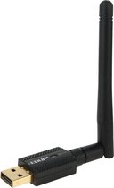 EDUP EP-N1581 Mini USB Wifi 802.11n / g / b 300Mbps 2,4 GHz draadloze adapter Externe antenne