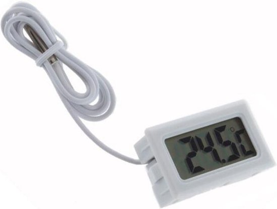 Trendfield Digitale Thermometer voor Binnen & Buiten - Wit