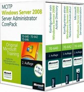 MCITP Windows Server 2008 Server Administrator CorePack - Original Microsoft Training für Examen 70-640, 70-642, 70-646, 2. Auflage