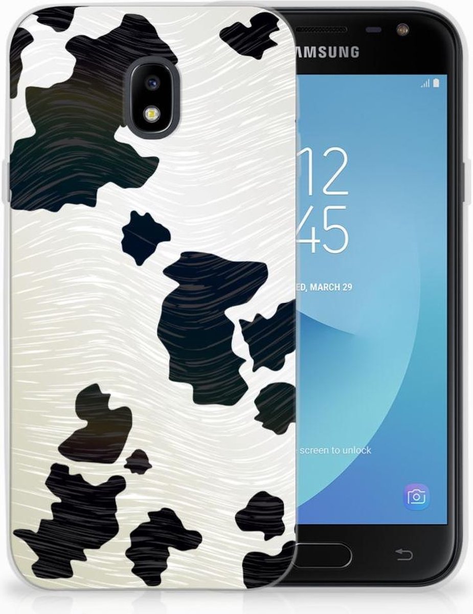 Samsung Galaxy J3 2017 TPU Hoesje Koeienvlekken