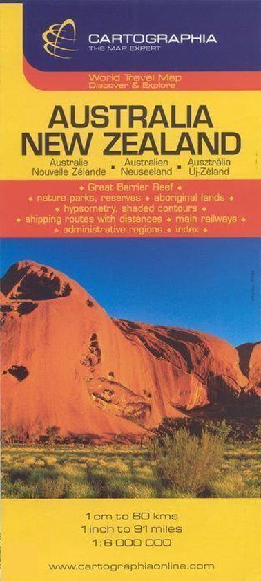 Cover van het boek 'Australia- New Zeeland'