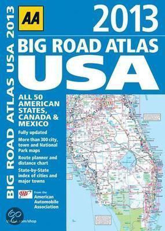 AA Big Road Atlas USA, AA Publishing 9780749573898 Boeken