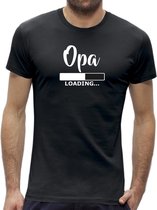 Aanstaande opa cadeau / verrassen met Loading shirt / Heren maat L / Origineel wordt opa kado