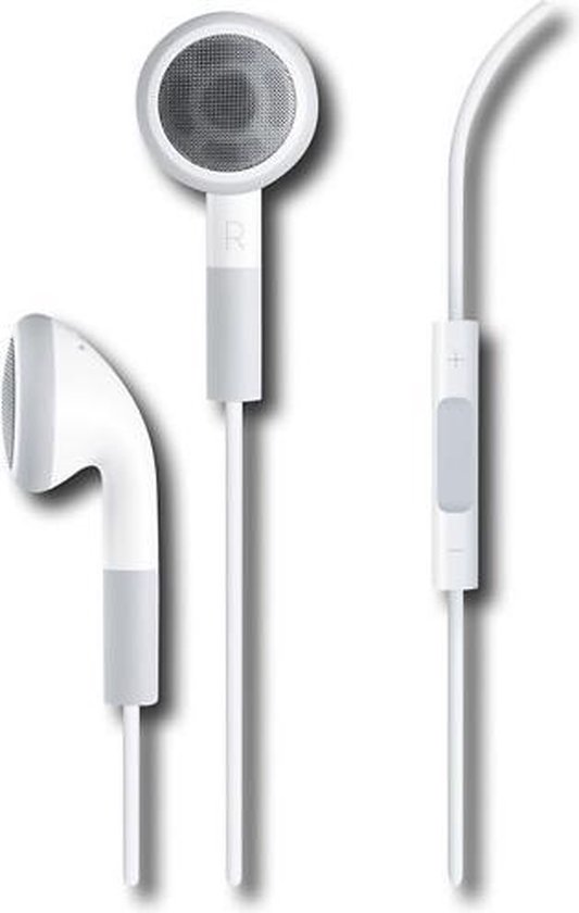 Civic strategie humor Apple iPhone 4 / 4S Originele Stereo headset oortjes met afstandsbediening  | bol.com