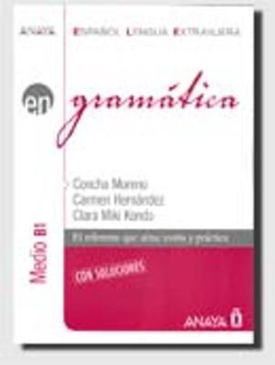 Grammatica Nivel Medio B1 - cover