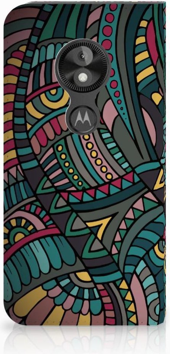 Motorola Moto E5 Play Hoesje met Magneet Aztec