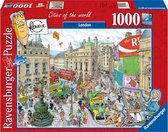 Ravenburger puzzel Fleroux London - Legpuzzel - 1000 stukjes