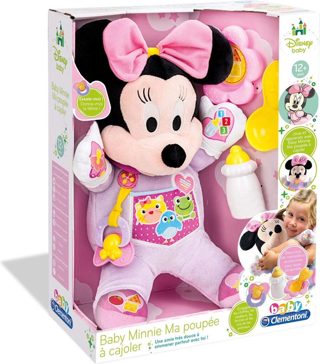 Kraan Zonder twijfel Bedrijf Clementoni - Mijn eerste pop: Disney's Minnie Mouse Baby - Franstalig |  bol.com