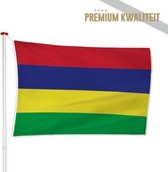 Mauritiaanse Vlag Mauritius 100x150cm - Kwaliteitsvlag - Geschikt voor buiten