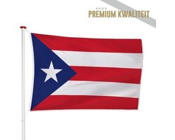 Puerto Ricaanse Vlag Porto Rico 40x60cm - Kwaliteitsvlag - Geschikt voor buiten