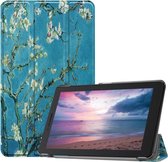 Étui Lenovo Tab E8 - Étui à trois volets - Blossom