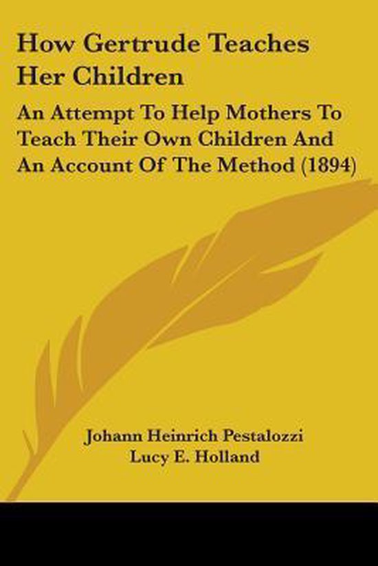 How Gertrude Teaches Her Children - cover