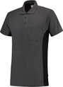 Tricorp Poloshirt Bi-Color - Workwear - 202002 - Donkergrijs-Zwart - maat XXL