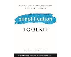 Omslag van Simplification Toolkit