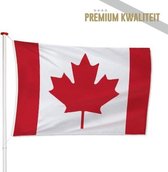 Canadese Vlag Canada 150x225cm - Kwaliteitsvlag - Geschikt voor buiten