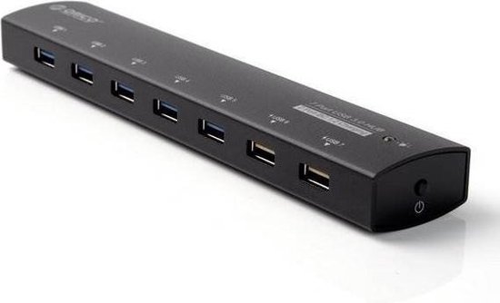 ORICO USB Hub 7-Port Aluminium - 5Gbps Super Speed Für PC & Mac