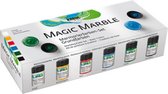 KREUL Magic Marble Effect - Verf set - 6 basic kleuren - marmerverf
