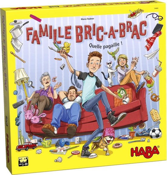 Afbeelding van het spel HABA Jeu - Famille Bric-à-brac (Frans)