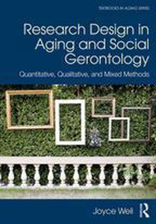 Textbooks in Aging - Research Design in Aging and Social Ger ... - cover