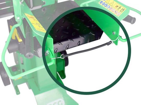 Houtsplijter - ACG8S230-ECO - 8 ton - 230V - Houtklover van AGT — afbeelding 3
