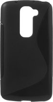 LG G2 Mini TPU Case S-Line Hoesje Zwart