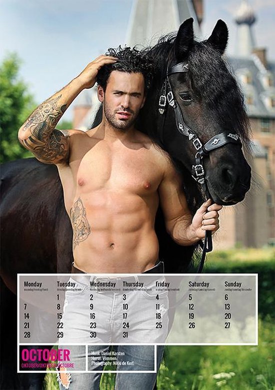 Horse and Hunk kalender 2019 - Horse and Hunk