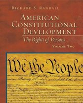 American Constitutional Development, Volume II