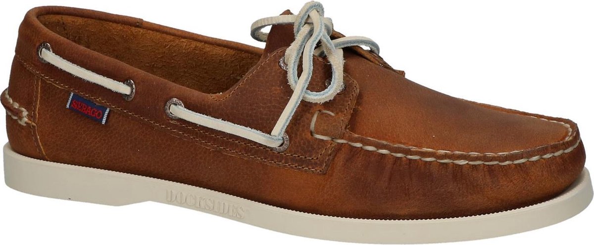 Sebago Dockside – Heren – Cognac Cognac Bruin
