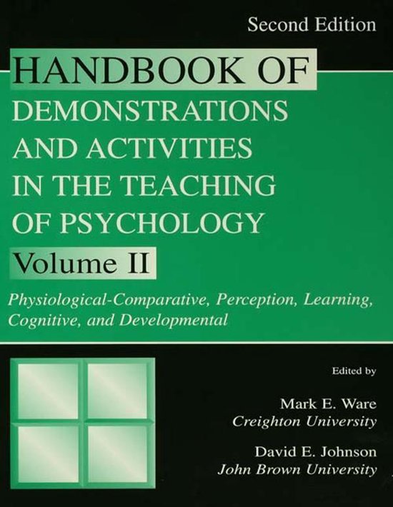 Handbook of Demonstrations and Activities in the Teaching of ... - cover