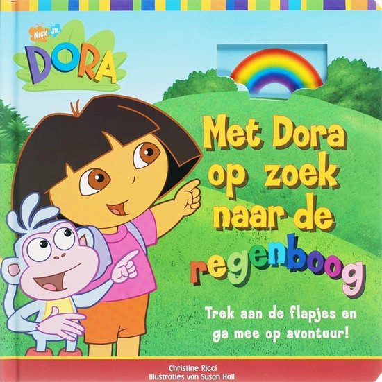 Cover van het boek 'Dora / Met Dora op zoek naar de regenboog'