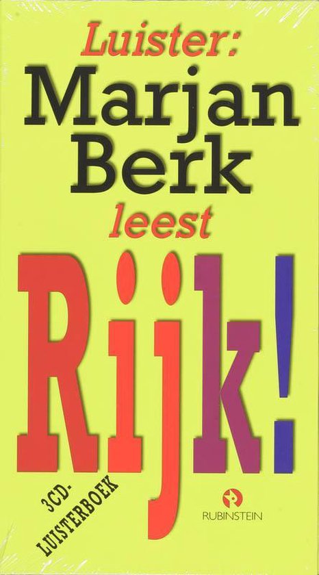 Cover van het boek 'Rijk!' van Marjan Berk