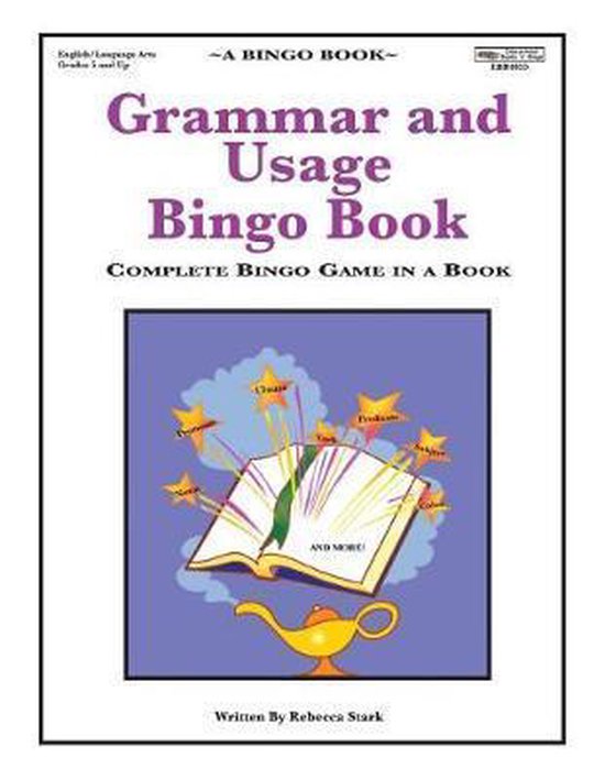 Bingo Books- Grammar and Usage Bingo Book - cover