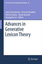 Text, Speech and Language Technology 46 - Advances in Generative Lexicon Theory