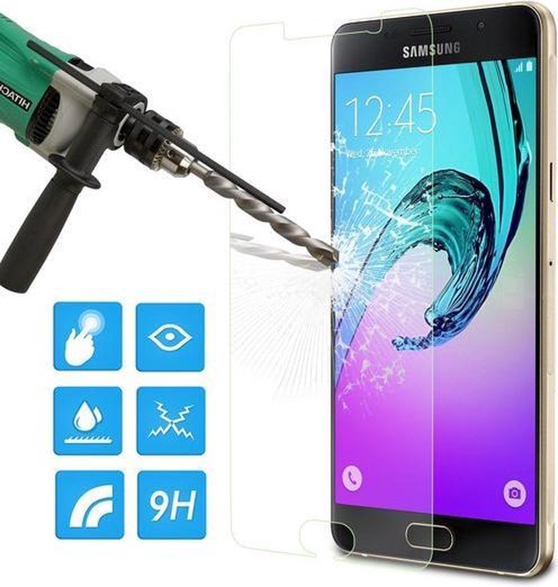 Gehard glas screenprotector voor de Samsung Galaxy A5 (2016)