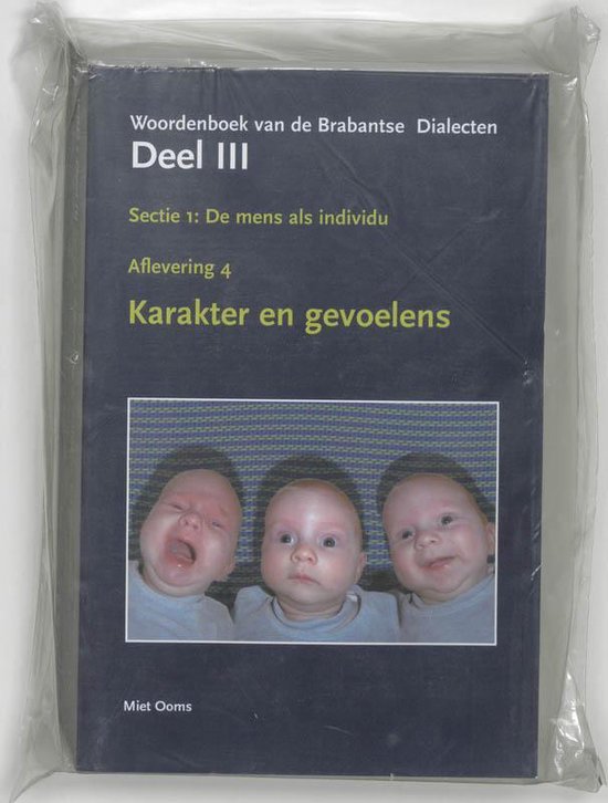 Cover van het boek 'Woordenboek der Brabantse Dialecten / III Algemene Woordenschat'