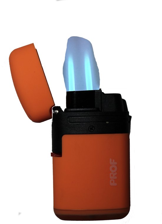 Double flame aansteker Prof / Oranje / Gas aansteker / Vuurwerk aansteker |  bol.com